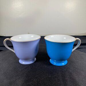 Noritake Demitasse Teacups, Sold as a Pair,